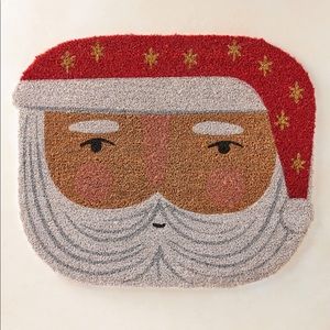Anthropologie Santa Claus Doormat